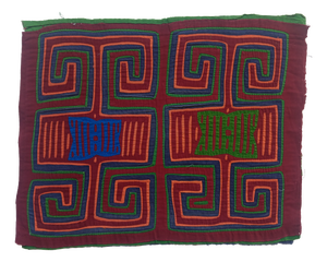 Mola Fabric by Cuna Indians, 1970s