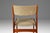 Brown Danish Mid-Century Modern Dining / Desk Chair in Solid Teak & Original Oatmeal Fabric Attributed to Scandinavia Woodworks Co., C. 1970's For Sale - Image 8 of 18