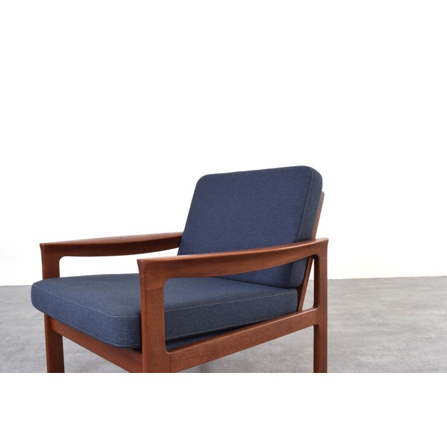 Mid-Century Modern Danish Teak Lounge Chairs by Arne Vodder for Komfort, 1960s, Set of 2 For Sale - Image 12 of 17