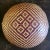 Vintage Geometric Purple + Natural Woven Basket For Sale In Baltimore - Image 6 of 6