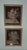 Pair of Framed French Embrodery Floral Tapestries For Sale - Image 13 of 14