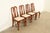 Henkel Harris Henkel Harris Queen Anne Solid Cherry Wood Dining Chairs | Set of Four For Sale - Image 4 of 15
