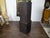 Gold English 19th Century Black and Gold Lacquered Chinoiserie Corner Cabinet For Sale - Image 8 of 12