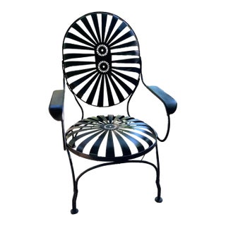 Francois Carre Larger Lounger, Restored For Sale