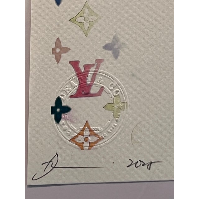 DeathNYC - Banksy Snow White LV W/ Matching $Usd - Limited Hand Signed and Numbered For Sale - Image 4 of 12