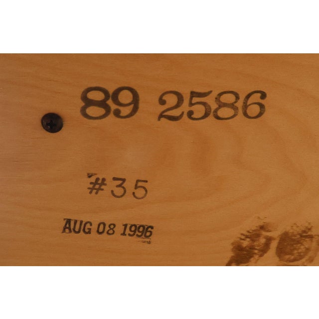 Brown Stickley Mission Collection Oak Spindle Writing Desk For Sale - Image 8 of 18