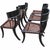 Modern Klismos Ebony Dining Chairs - Set of 6 For Sale - Image 4 of 7