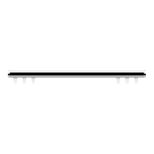 Forest Dresden Split Draw Polished Chrome Traversing Track