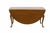 Robert Whitley Solid Walnut Drop Leaf Dining Table For Sale - Image 4 of 10