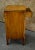 1940s Vintage Satinwood Nightstand French Style Brass Ormolu Inlaid Bedside Table For Sale - Image 5 of 12