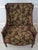 Age: Approx. 15 Years Old Details: Winged Back Bergere Arm Chairs Botanical Leaf & Berry Upholstery Nice Carved Details...