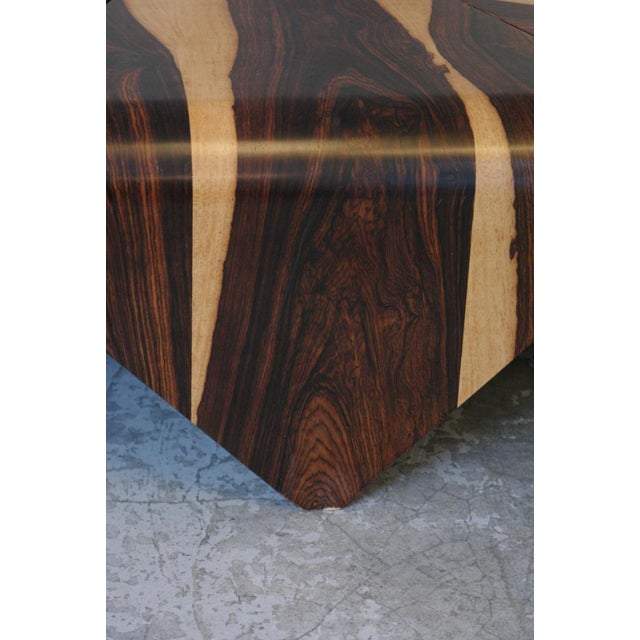 Petala Coffee Table in Cocobolo Wood by Jorge Zalszupin for l'Atelier Brazil, 1959 For Sale - Image 5 of 10