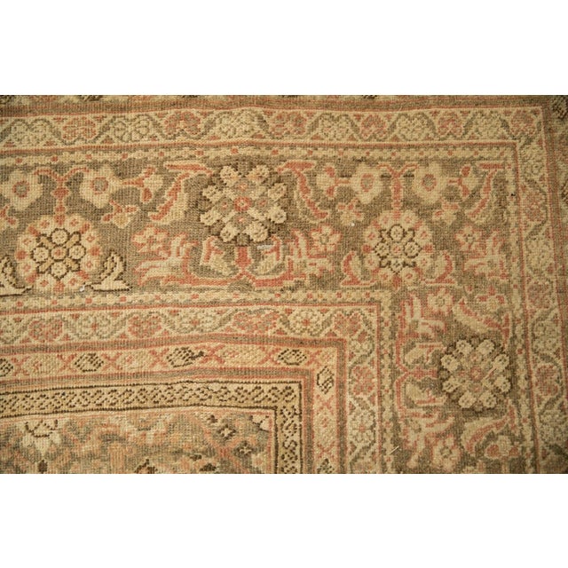 Vintage Distressed Mahal Carpet - 10'4" x 15'2" For Sale - Image 12 of 14