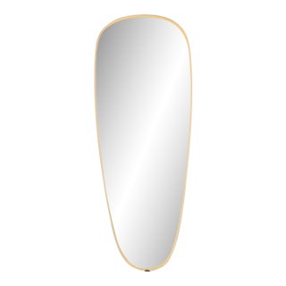 Vintage Rockabilly Freeform Mirror Gold Fifties For Sale