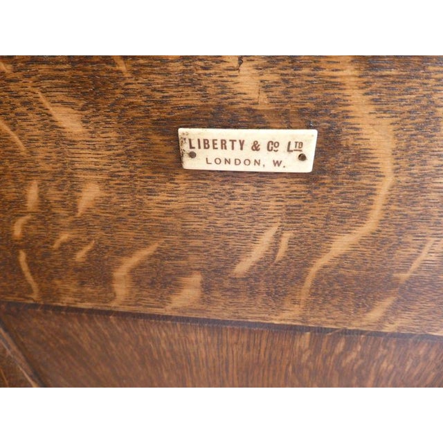 Antique Late 19th Century Arts and Crafts Oak Dresser from Liberty & Co. For Sale - Image 9 of 18