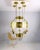 Large Art Nouveau Chandelier in Brass, Vienna, 1890s For Sale - Image 10 of 12