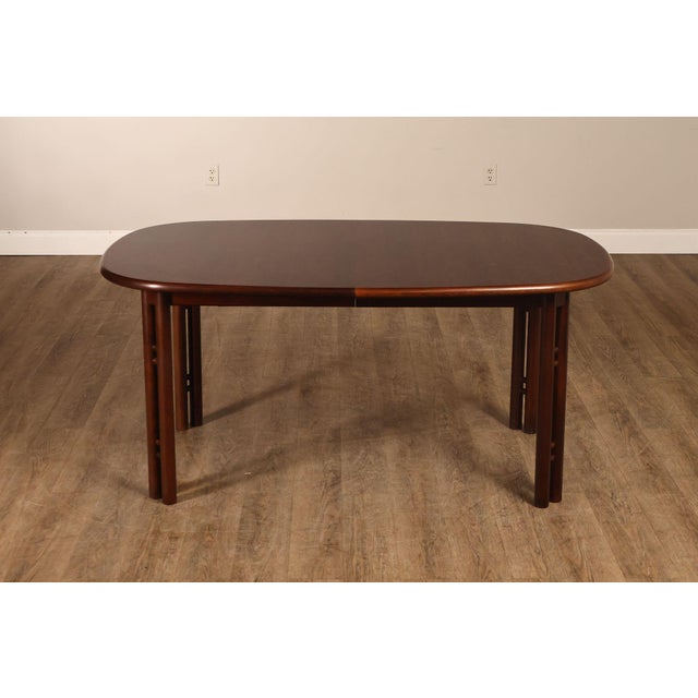Danish Modern Rosewood Extension Dining Table With Two Leaves By Boltinge For Sale - Image 13 of 18