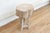 Rustic Bleached Solid Slab Wood Table For Sale - Image 3 of 6