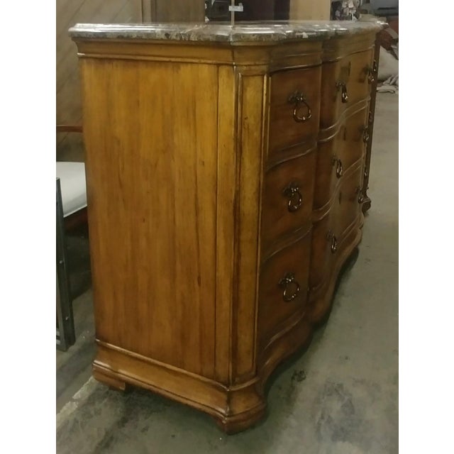 Thomasville Furniture Hills of Tuscany Light Rustico Marble Top Bedroom