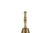 American Vintage Solid Brass Hand Bell For Sale - Image 3 of 4