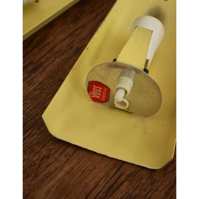 Danish Wall Lamps by Henning Wind Hansen for Voss Lighting, 1960s For Sale - Image 9 of 12