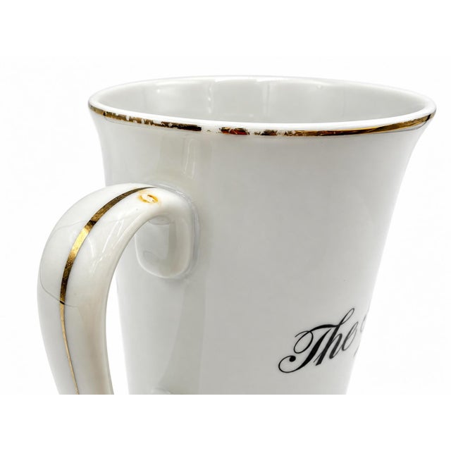 Vintage the Pierre Hotel Nyc Porcelain Mug New York City For Sale - Image 4 of 10