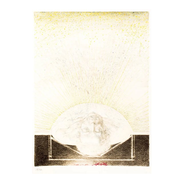 L'Un et l'Autre - Original Mixed Media by J.P. Velly - 1977 1977 For Sale