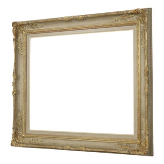 Classic Baroque Gold Frame Wooden Frame, 1950s For Sale