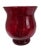 Vintage Royal Ruby Red Vase Candle Holder Vessel For Sale - Image 6 of 6