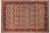 Red Shabby Chic 1990's Pak-Persian Green/Red Wool Rug - 9'2'' X 12'3'' For Sale - Image 8 of 9