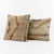 This beautiful 16'' x 16'' & 14'' x 20'' Turkish Kilim pillow cover set was made from authentic handwoven flatweave kilim....