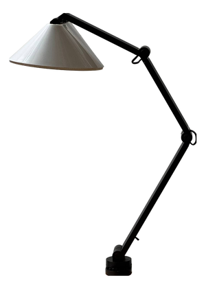 Zeta Clamp Lamp by Franco Mirenzi & Vittorio Parigi for Valenti Luce, 1970s
