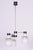 Maker: drukov this three-arm chandelier, produced by the drukov cooperative in brno, is a prime example of czechoslovak...