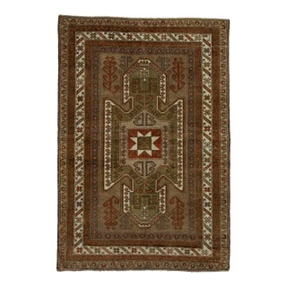 Turkish Vintage Rug 4'10" x 7'2" #20552 For Sale
