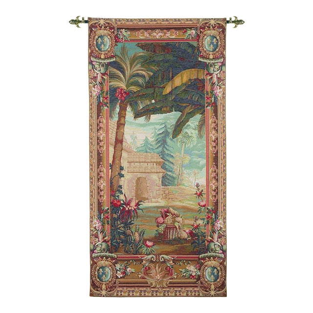 Oriential Portiere I Loom Woven Tapestry - 152 X 75 Cm (5'0" X 2'5") - Requires Rod Size 2 For Sale