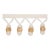 SAMPLE - Schumacher Wooden Ball Fringe In Ivory For Sale