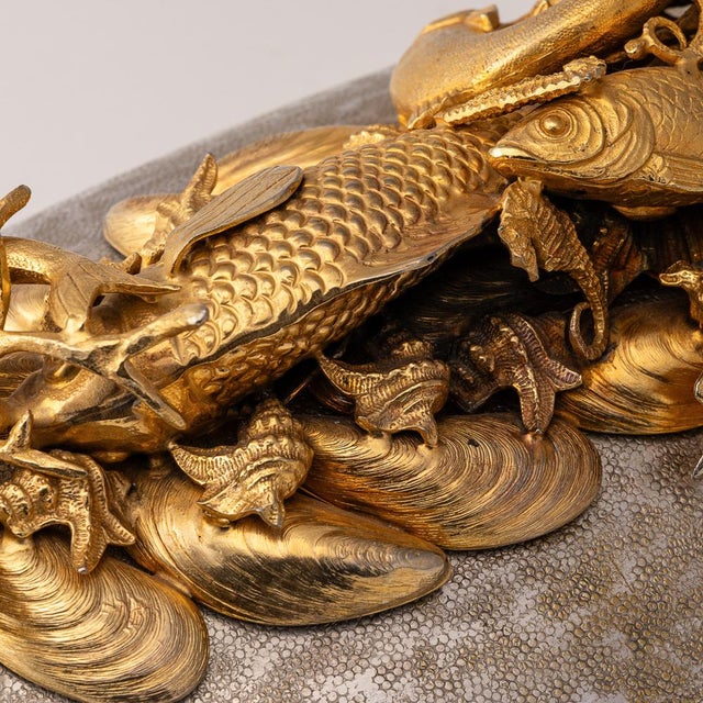 Vintage Italian Silver Plated Serving Platter by Franco Lapini, 1970 For Sale - Image 15 of 18