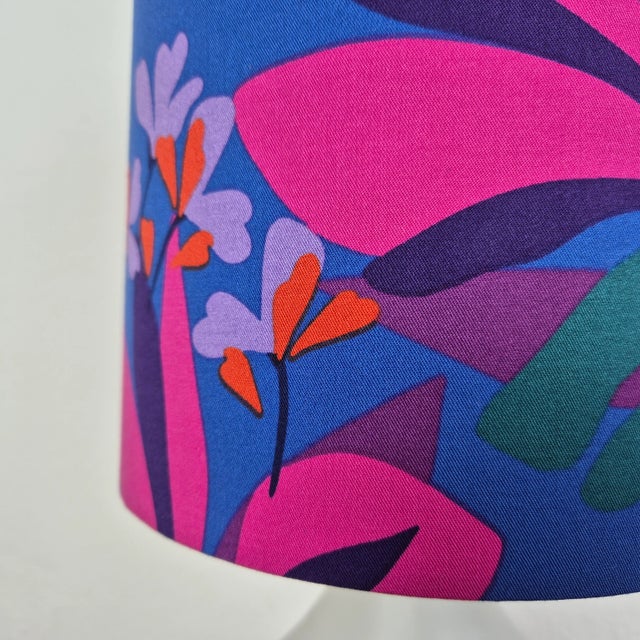 Opaline Glass Table Lamp with Lampshade, Germany, 1960s For Sale - Image 9 of 11