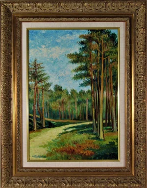 Gaston Girbal, Foret d' Ermenonville, Circa 1950