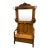 Antique Oak Hall Tree/Entry Bench For Sale