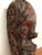 Wood Indonesian Temple Carving Sculpture of a Large Head For Sale - Image 7 of 13