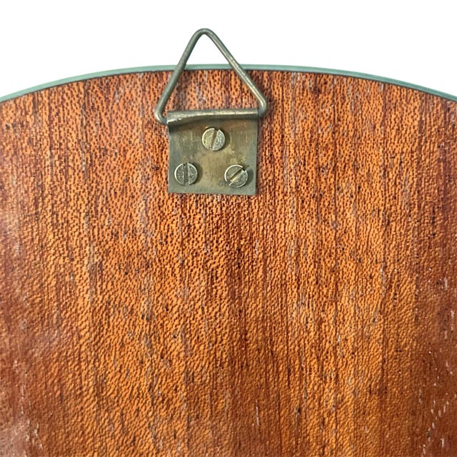 Vintage Sorrento Italy Inlaid Marquetry Coat Hanger Wall Plaque For Sale - Image 9 of 9