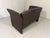 Indy Adjustable Sofa in Brown Leather by Christophe Giraud for Jori, Belgium, 1990s For Sale - Image 13 of 18
