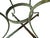 Metal Rustic Antque Garden Table W/Patina Base For Sale - Image 7 of 11