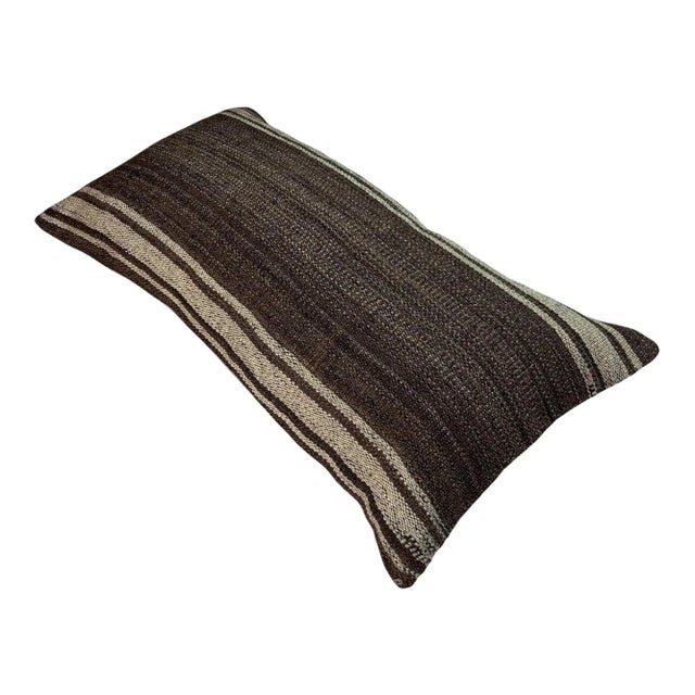 Vintage Turksih Kilim Pillow Cover For Sale - Image 3 of 11