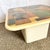 Wood Art Deco Epoxy Top Abstract Square Nesting Tables - Set of 2 For Sale - Image 7 of 8
