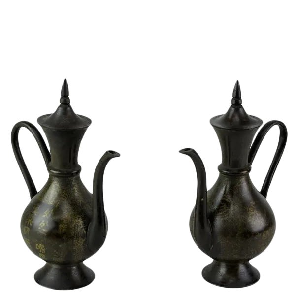 Decorative Chinese Flagon - a Pair For Sale