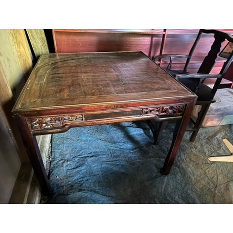Late 19th Century Chinoiserrie Mahjong Table For Sale In Portland, OR - Image 6 of 7