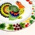 Kelly Green 1980s Vintage Americana Boho Chic Thanksgiving Colorful Enamel Tole Turkey Platter. For Sale - Image 8 of 10