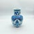 Blue Handmade Ceramic Vase (20cm) – Classic Blue & White Tulips with Petal Collar – Traditional Iznik Decor For Sale - Image 8 of 9